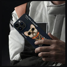 Заредете изображение във визуализатора на галерията – NIMMY case GLASSES COOL DOG for IPHONE 15 Pro black
