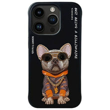 Заредете изображение във визуализатора на галерията – NIMMY case GLASSES COOL DOG for IPHONE 15 Pro black

