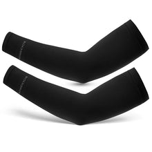 Заредете изображение във визуализатора на галерията – Rockbros XT9002BK cycling sleeves - black (2 pcs.)
