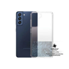 Заредете изображение във визуализатора на галерията – PanzerGlass HardCase antibacterial Military Grade certified case for Samsung Galaxy S21 FE - transparent
