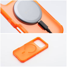 Заредете изображение във визуализатора на галерията – Case for iPhone 18 Pro / 17 Pro Forcell F-Protect BumperX Premium compatible with MagSafe orange
