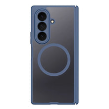 Заредете изображение във визуализатора на галерията – DUX DUCIS case EXPN compatible with MagSafe for SAMSUNG Z Fold 8 Ultra blue

