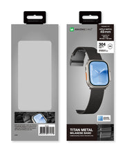 Заредете изображение във визуализатора на галерията – Amazing Thing Band Titan Metal Band TM49GB for Apple Watch 49/45 black
