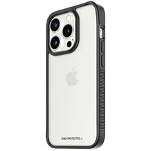 Заредете изображение във визуализатора на галерията – Military Grade Certified PanzerGlass ClearCase iPhone 15 Pro Case - Transparent &amp; Black
