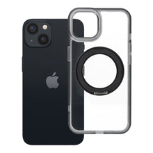 Заредете изображение във визуализатора на галерията – Case for iPhone 13 Frame Circle Stand compatible with MagSafe black
