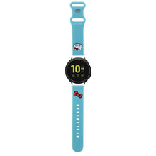 Заредете изображение във визуализатора на галерията – Hello Kitty Silicone Kitty Head strap universal 20mm - blue
