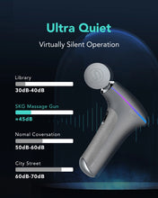 Заредете изображение във визуализатора на галерията – SKG F5-EN massage gun for the whole body - gray
