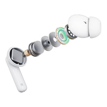 Заредете изображение във визуализатора на галерията – 3mk LifePods in-ear wireless Bluetooth 5.3 ANC headphones - white
