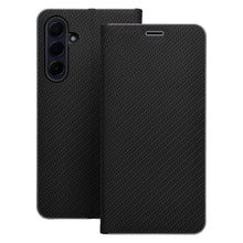 Заредете изображение във визуализатора на галерията – LUNA Book Carbon for XIAOMI Redmi Note 14 4G (GLOBAL - 164,84mm x 78,15mm x 8,16mm) black
