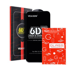 Заредете изображение във визуализатора на галерията – 6D Veason Pro Glass - for Xiaomi Redmi NOTE 17 4G/ NOTE 17 5G black
