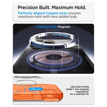 Заредете изображение във визуализатора на галерията – SPIGEN case ULTRA HYBRID compatible with MagSafe for IPHONE 17 Pro/18 Pro c-one tangerine
