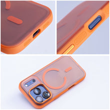 Заредете изображение във визуализатора на галерията – Case for iPhone 18 Pro / 17 Pro Flexline Mag Cover compatible with MagSafe orange
