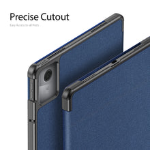 Заредете изображение във визуализатора на галерията – Dux Ducis Domo case with flap and smart sleep for Lenovo Tab M11 - blue

