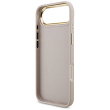 Заредете изображение във визуализатора на галерията – GUESS case for IPHONE 17 Air GUHCP17M4GMGCPI (PU W/ Big 4G Classic Logo) gold pink
