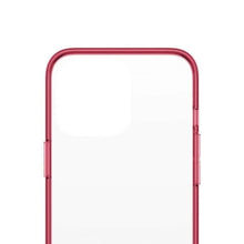 Заредете изображение във визуализатора на галерията – PanzerGlass ClearCase antibacterial Military Grade certified case for iPhone 13 Pro - transparent pink
