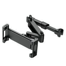 Заредете изображение във визуализатора на галерията – Tech-Protect V1 telescopic car headrest phone holder - black
