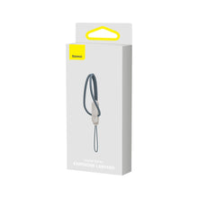 Заредете изображение във визуализатора на галерията – Lanyard for AirPods headphones / Baseus Crystal Series phone - gray
