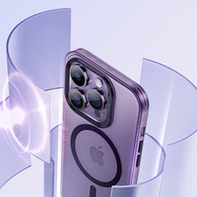 Заредете изображение във визуализатора на галерията – Benks Etui Magnetic Lucid Armor for Iphone 15 Pro white

