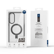 Заредете изображение във визуализатора на галерията – DUX DUCIS case AIMO MAG compatible with MagSafe for SAMSUNG S25 Edge black
