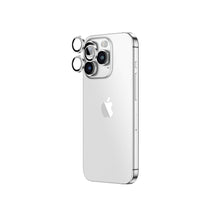Заредете изображение във визуализатора на галерията – Amazing Thing Tempered glass AR Lens Glass IP15CAM3SGLA on camera for Iphone 15 Pro/15 Pro Max (3 pieces) silver
