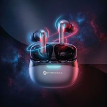 Заредете изображение във визуализатора на галерията – Forcell F-Audio Pulse Pro ANC + ENC Wireless In-Ear TWS Earbuds black
