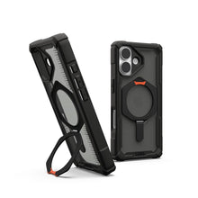 Заредете изображение във визуализатора на галерията – UAG Urban Armor Gear case PLASMA XTE compatible with MagSafe for IPHONE 17 black / pop orange
