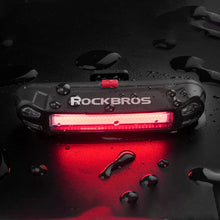 Заредете изображение във визуализатора на галерията – Rockbros A54BK rear bicycle light + micro USB - USB-A cable - black
