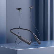 Заредете изображение във визуализатора на галерията – Borofone Sports earphones BE66 Motor bluetooth black
