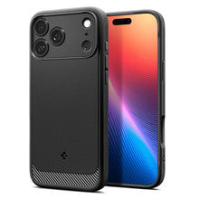 Заредете изображение във визуализатора на галерията – SPIGEN case RUGGED ARMOR MAG compatible with MagSafe for IPHONE 17 Pro Max matte black
