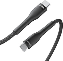 Заредете изображение във визуализатора на галерията – Cable Typ C to Typ C VEGER PD 5A 240W CC03 1,5 m black
