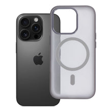 Заредете изображение във визуализатора на галерията – Case for iPhone 16 PRO Flexline Mag Cover compatible with MagSafe gray
