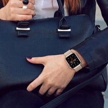 Заредете изображение във визуализатора на галерията – Tech-Protect MilaneseBand for Apple Watch 4 / 5 / 6 / 7 / 8 / 9 / SE / Ultra 1 / 2 (42/44/45/49 mm) - pink
