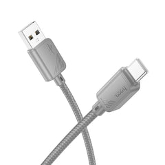 Кабел Hoco USB A do Type C 3A X113 1 m сив