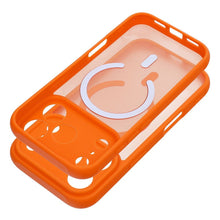 Заредете изображение във визуализатора на галерията – Case for iPhone 18 Pro Max / 17 Pro Max Full Matte Mag Cover compatible with MagSafe orange

