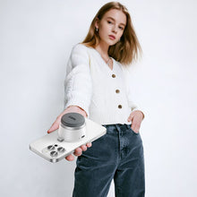 Заредете изображение във визуализатора на галерията – Speaker bluetooth 8W 3h Hoco with built-in magnet block HC43 white
