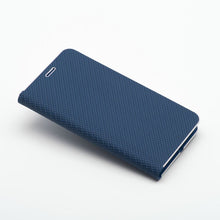 Заредете изображение във визуализатора на галерията – LUNA Book Carbon for XIAOMI Redmi Note 14 4G (GLOBAL - 164,84mm x 78,15mm x 8,16mm) blue
