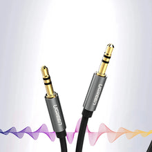 Заредете изображение във визуализатора на галерията – Ugreen AV119 10736 audio cable mini jack 3.5mm / mini jack 3.5mm 3m - black
