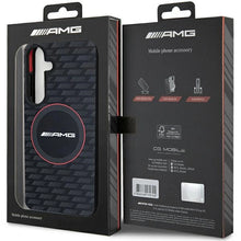 Заредете изображение във визуализатора на галерията – AMG Silicone Carbon Pattern MagSafe case for Samsung Galaxy S24 - black
