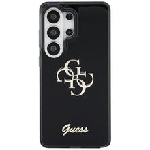 Заредете изображение във визуализатора на галерията – GUESS case for SAMSUNG S26 Ultra GUHMS26LHGTMLCGK (IML Big Metal 4G and Script) black
