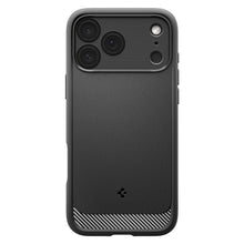 Заредете изображение във визуализатора на галерията – SPIGEN case RUGGED ARMOR compatible with MagSafe for IPHONE 18 Pro / 17 Pro matte black

