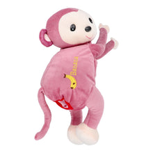 Заредете изображение във визуализатора на галерията – Monkey hanging model tissue box pink
