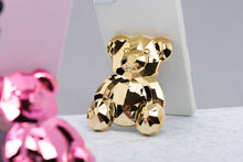 Заредете изображение във визуализатора на галерията – Phone stand BEAR - stick-on - gold
