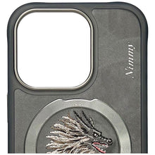 Заредете изображение във визуализатора на галерията – NIMMY case DRAGON compatible with MagSafe for IPHONE 16 Pro gray
