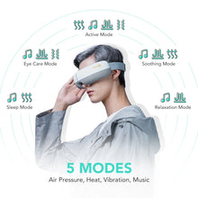 Заредете изображение във визуализатора на галерията – SKG E3-EN eye massager with compress and music - white
