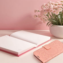 Заредете изображение във визуализатора на галерията – MEZZO Book case for IPHONE 17 Pro Max mandala peach fuzz
