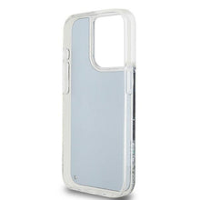 Заредете изображение във визуализатора на галерията – DKNY case for IPHONE 15 Pro DKHCP15LLBNAEK (DKNY HC Liquid Glitters W/Arch Logo) black
