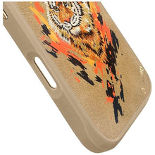 Заредете изображение във визуализатора на галерията – NIMMY case TIGER compatible with MagSafe for IPHONE 16 Pro light brown
