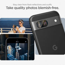Заредете изображение във визуализатора на галерията – Spigen Optik.tR EZ Fit Camera Protector for Google Pixel 8A - 2 pcs.
