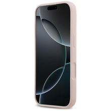 Заредете изображение във визуализатора на галерията – GUESS case for IPHONE 17 GUHCP17SSC4GSMP (Silicone W/ Big 4G Script) pink
