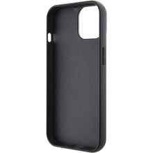 Заредете изображение във визуализатора на галерията – Karl Lagerfeld Fixed Glitter Choupette Logo Metal Pin case for iPhone 15 - silver
